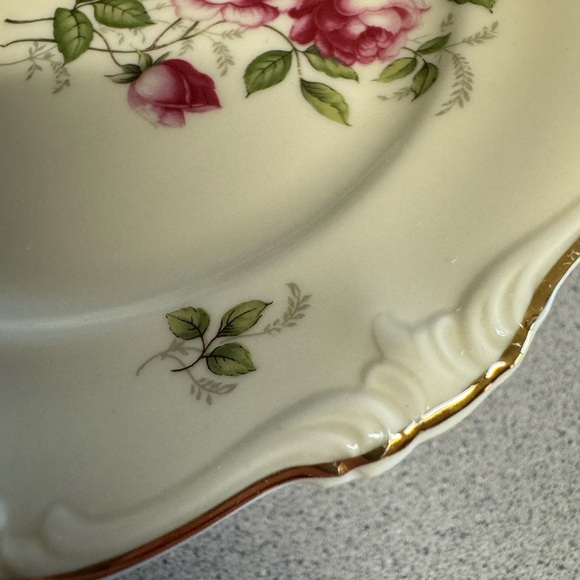 Rosenthal Courtship Bread & Butter Plate 6 3/8” pompadour - Picture 9 of 9